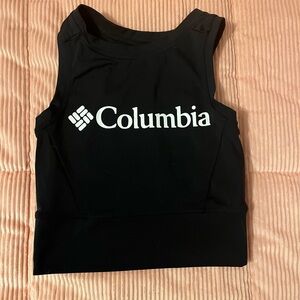 Columbia cropped athletic tank top